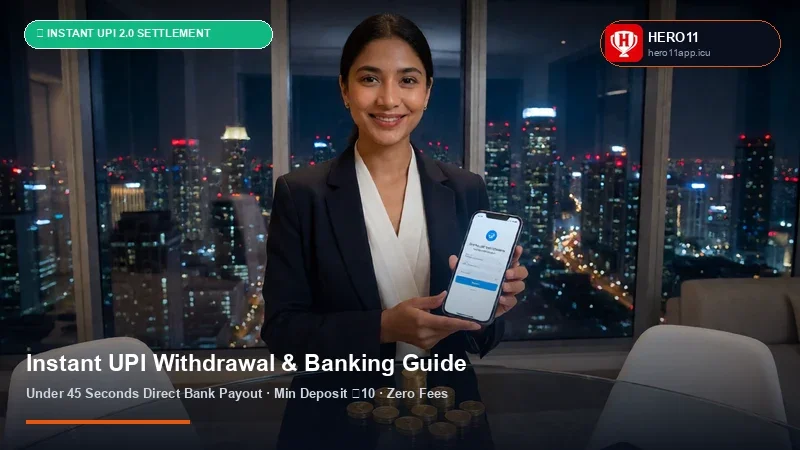 Hero11 Instant UPI Withdrawal & ₹20 INR Deposit Tutorial